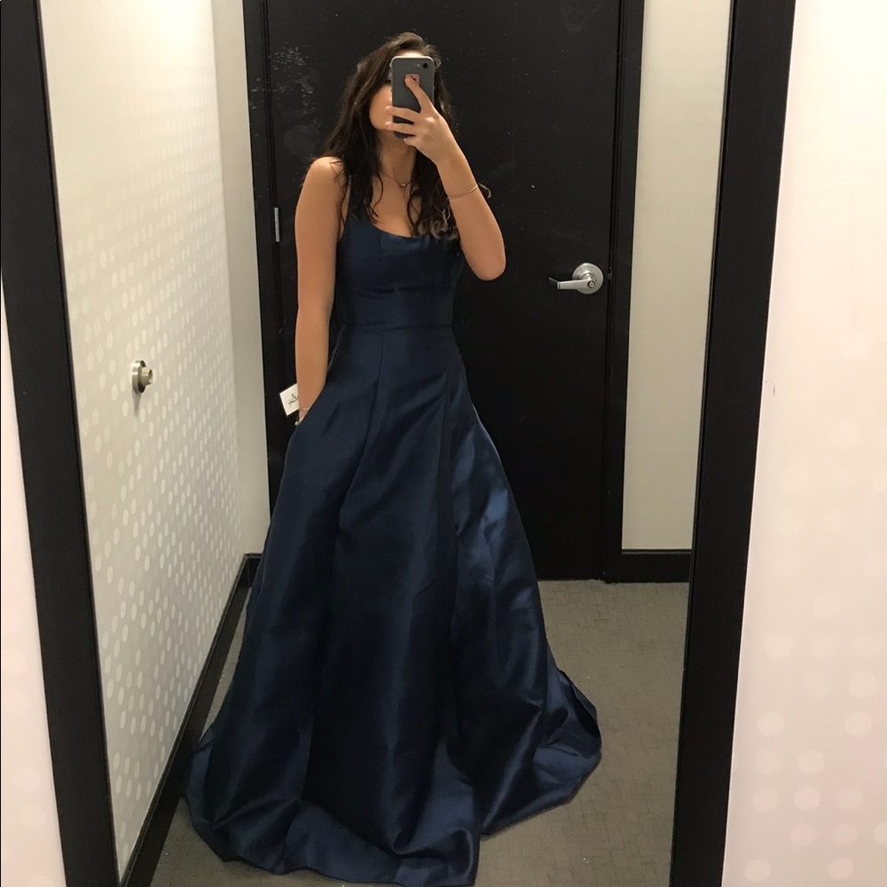 blue evening/prom dress